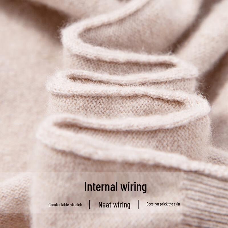 Hodo Men's Luxury Cashmere Blend Round Neck Sweater