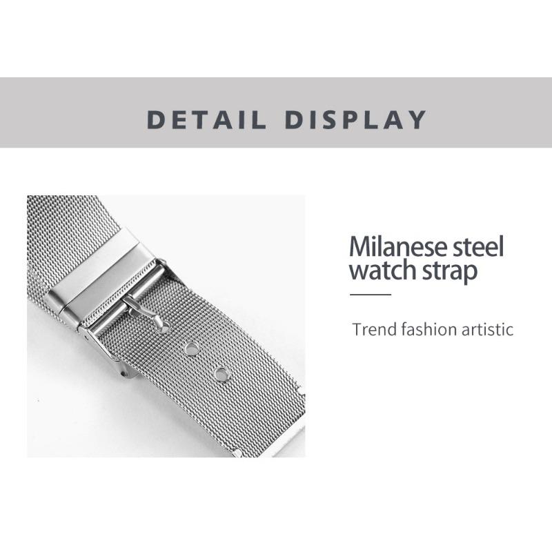 Oulm Herrenuhr, Quarzuhr, Stahlgitterband, modische Herrenuhr, großes Zifferblatt