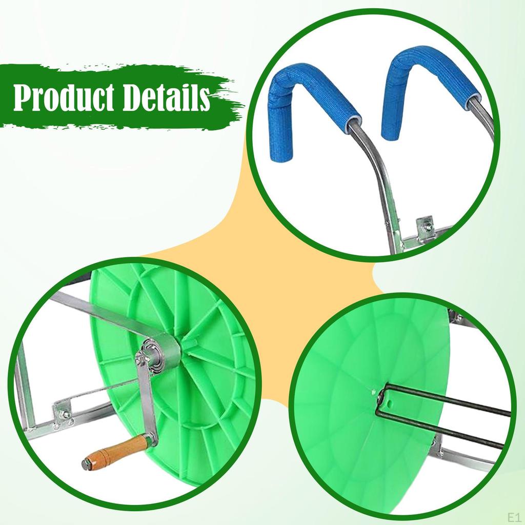 Hose Reel Cart,Tube Storage Rack,Gardening Tool,Stable Multifunctional Water Holder Organizer