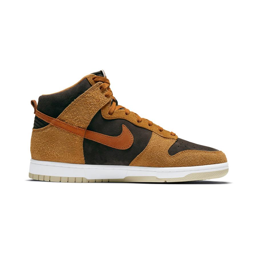 Nike Dunk High Premium 'Dark Curry' Unisex Board shoes