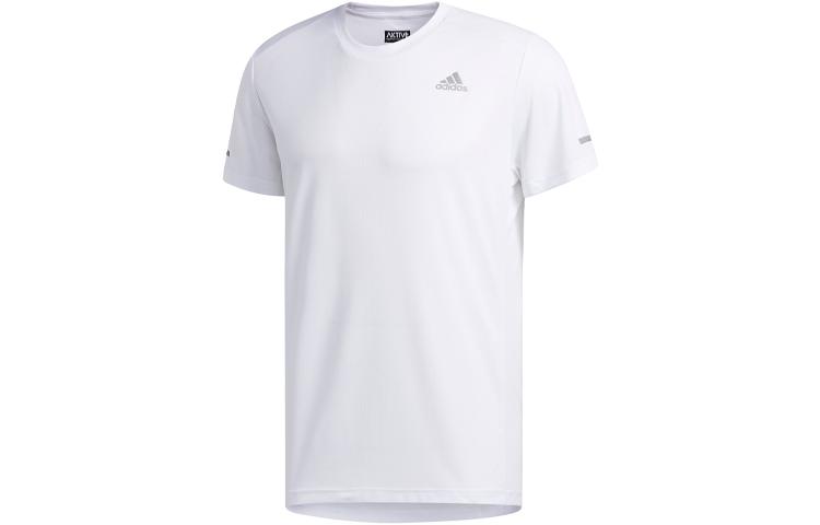 

Adidas T Shirts Men s White Crew Neck Moderate Straight Fit ED9292 XXL