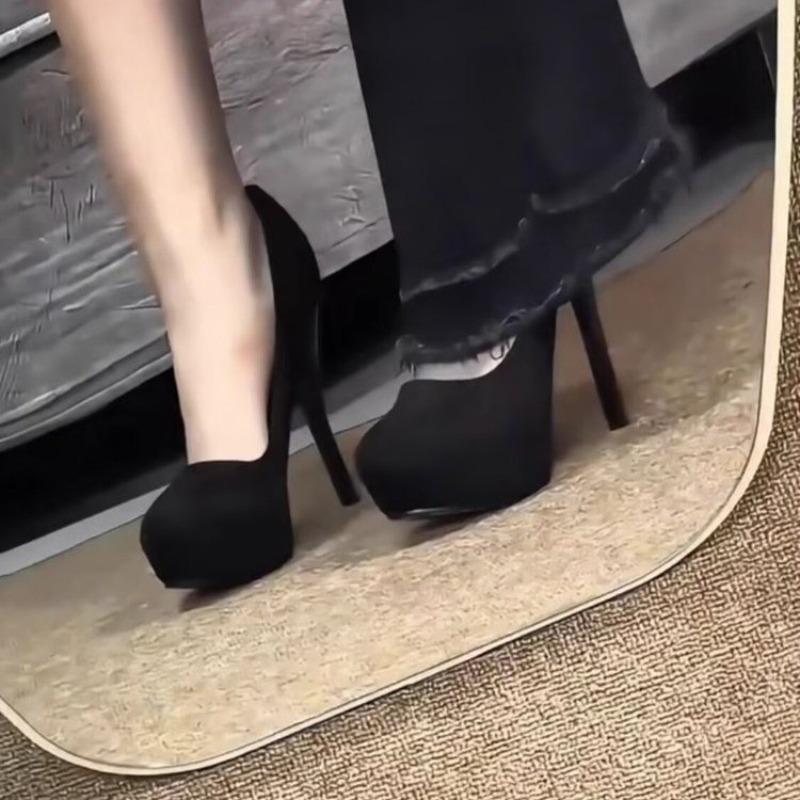 Móda 2025 Značka Dámské boty Mělké Dámské Vysoké podpatky Módní Párty Sexy Špičatá špička Nejprodávanější Elegantní Protiskluzové Boty Mary Jane