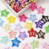 10/20/30/40/50 Pieces of the Star Design Dopamine Cute Sweet Girl Colorful Hairpin | Back-to-School Season Accessories