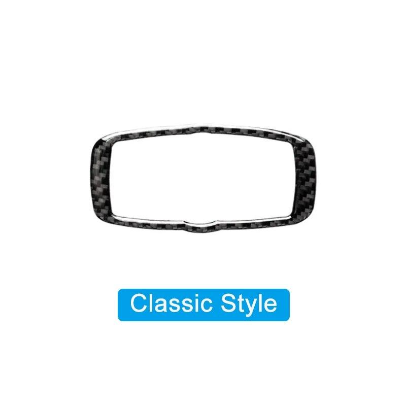 Διακοσμητικό αυτοκόλλητο πλαισίου διακόπτη προβολέων αυτοκινήτου από ανθρακονήματα για BMW Σειρά 5 E60 X5 E70 X6 E71 2008-13 Auto Interior Accessories