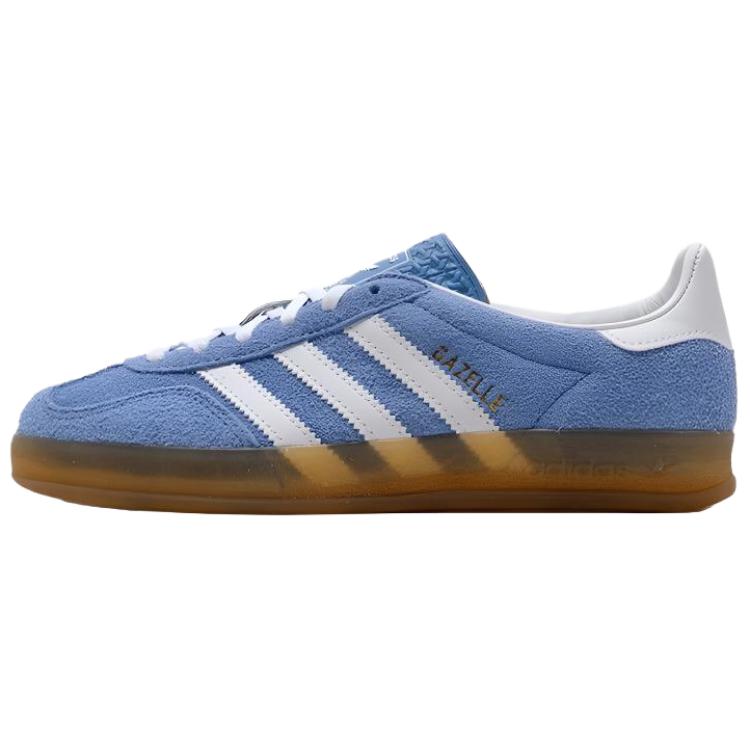 Adidas Originals GAZELLE INDOOR German Army Trainers Women s Blue KH6038 40