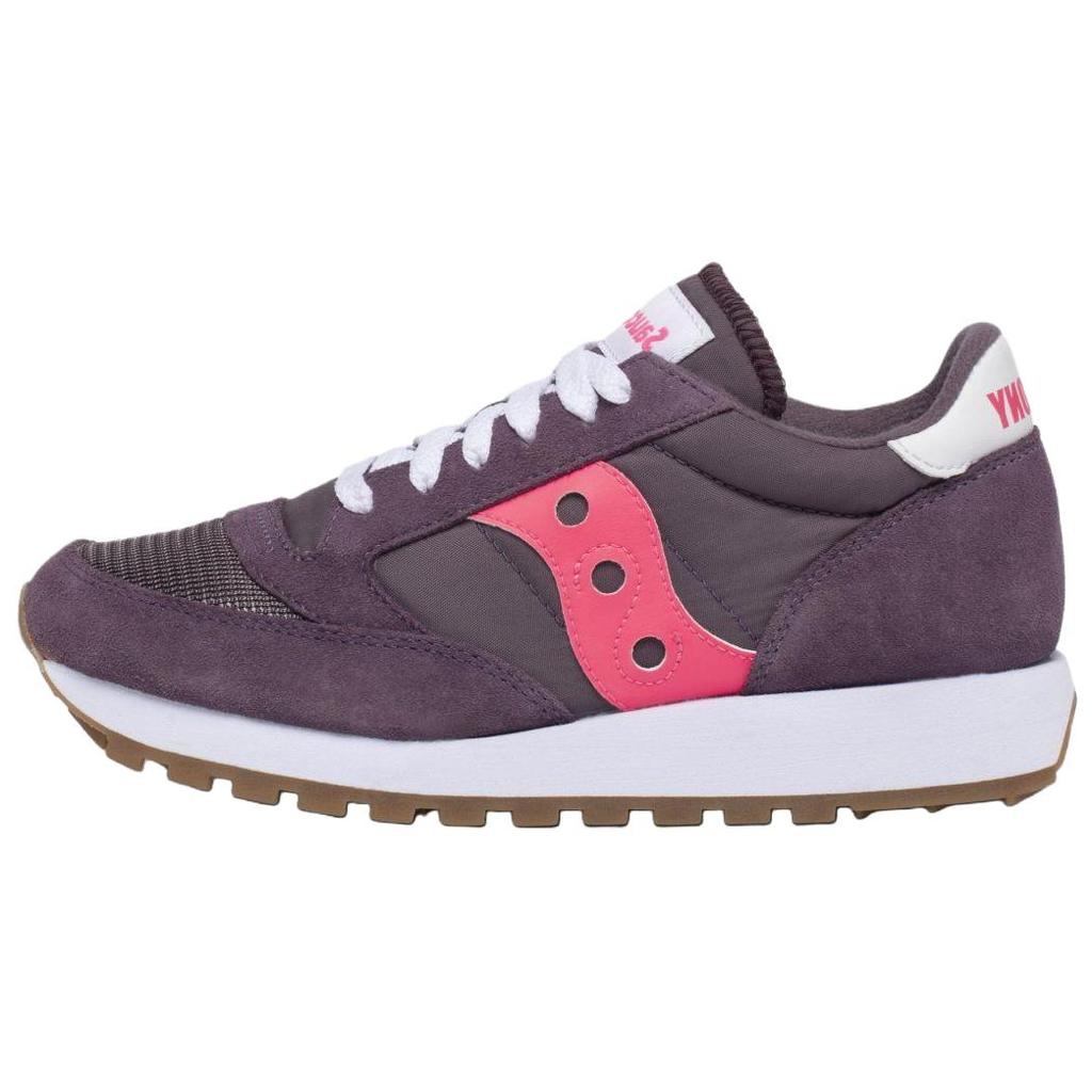 SAUCONY Jazz Original Vintage Comfortable Soft Durable Low-Top Lifestyle Shoes Women Sneaker Purple S60368-162