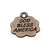 Charms Rectangle Tags Badges Friendship Pendants Minimalist Jewelry Components QC104