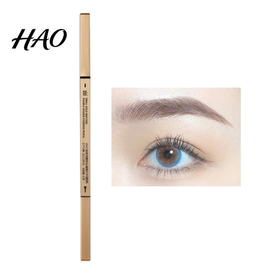 High-quality Eyebrow Pencil with Brush Professional Waterproof Sweat-proof Eye Brow Liner Long Lasting Makeup Easy Application to Color Definition