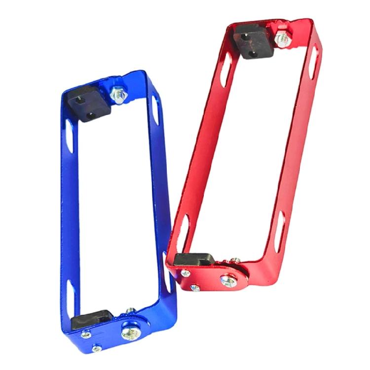 Corrosion Resistant License Plate Frame Aluminum License Plate Brackets License Plate Brackets Suitable for Two Wheelers
