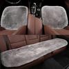 Sheepskin Car Seat Cushion Seat Covers Universal Fur Car Seat Cushion Winter Warm Car Seat Cover Automobile Interior Accessory