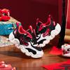 Anta Kids Comfortable Shock Absorbing Wear Resistant Low Top Walking Shoes Baby Shoes Black White Red 312410013-1