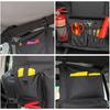 Rear Seat Trunk Cargo Organizer Management System Suitable For JK Nonslip Mesh Storage Bag Quick Installation Accessory