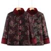 Winter velvet cotton-padded coat wife jacket thickened warm old cotton-padded jacket