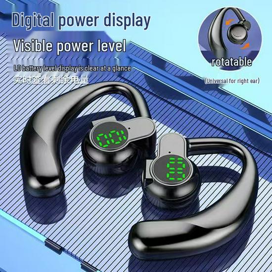 2025 Universelle kabellose Bluetooth-Kopfhörer mit Digitalanzeige, Over-Ear-Design, Lange Akkulaufzeit