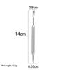 Coffee Latte Art Needle Stainless Steel Exquisite Professional Crochet Hook Pear Wood Carved Flower Needle Italian Coffee