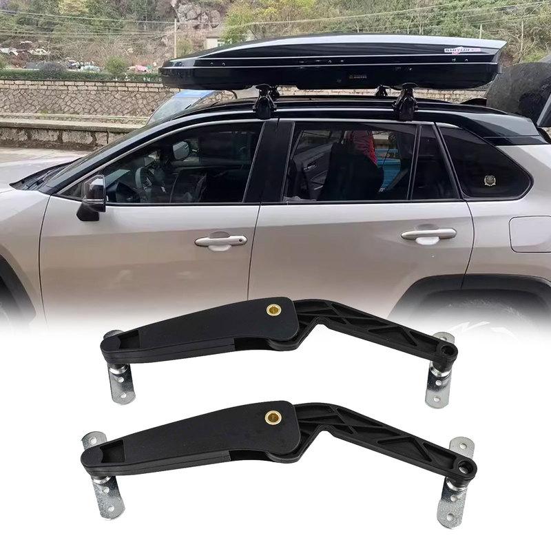 Stoßfester Dachbox-Stützhalter mit Federdämpfer für Fahrzeug-Gepäckträger, Kunststoff-Metall-Kombination