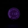12V Universal Car 2"/52mm Diameter Volt Gauge 7 Colors LED Display