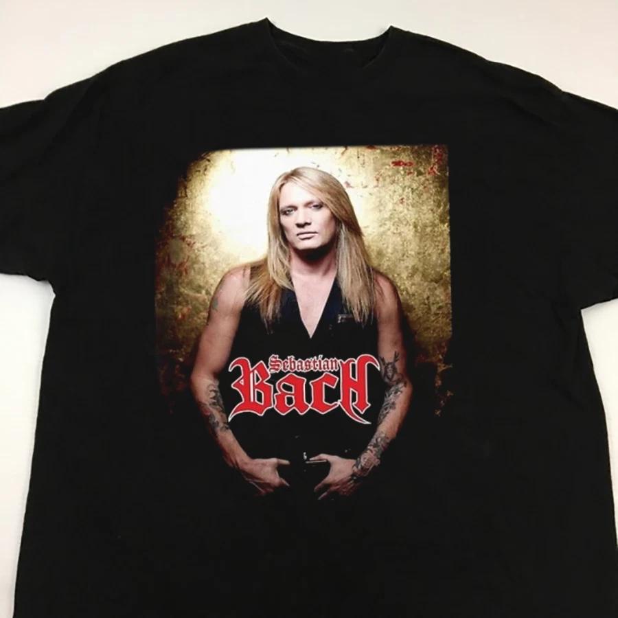New Sebastian Bach Time Cl4 Shirt Black unisex S-234XL B060 XXXXL