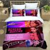 Sängerin Ariana Grande Bettwäsche-Sets exquisites Bettwaren-Set Bettbezug Bettdecke-Set Bettwäsche-Set Luxuriöses Geburtstagsgeschenk