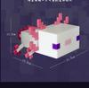 Minecraft Pixel Salamander Night Light - Illuminated Toy Lamp Model