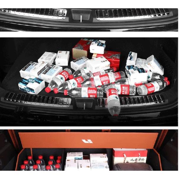 Organizador Dobrável para Porta-Malas de Carro para LiXiang ONE L6 L7 L8 L9 MEGA - Acessórios para Carro Caixa de Armazenamento Interna para Porta-Malas, Organizador de Gadgets para Carro