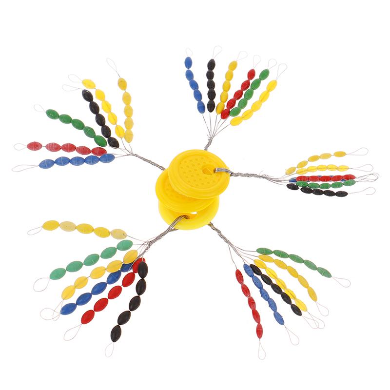 Plutitor din cauciuc Oprituri Space Fasole Oval dopul Conector Geamanduri Flotor de pescuit