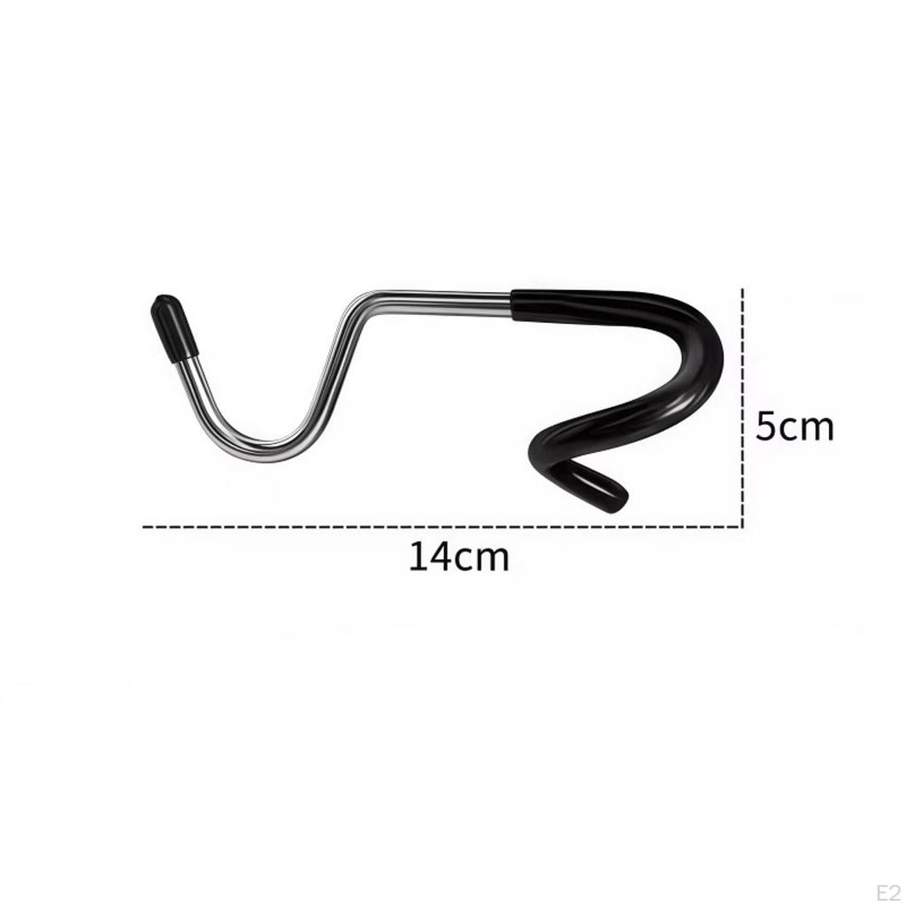 10 Pieces Outdoor Light Hooks Camping Lantern Heavy Duty Hanger Clips Lamp Stand Hook Pole