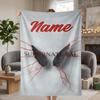 Supernatural Custom Flannel Blankets Soft Warm Cozy Throws for Home Decor Holiday Gifts