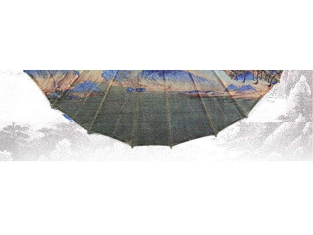 Traditional Hanfu Umbrella with Tassels for Women's Costumes and Children's Photoshoots