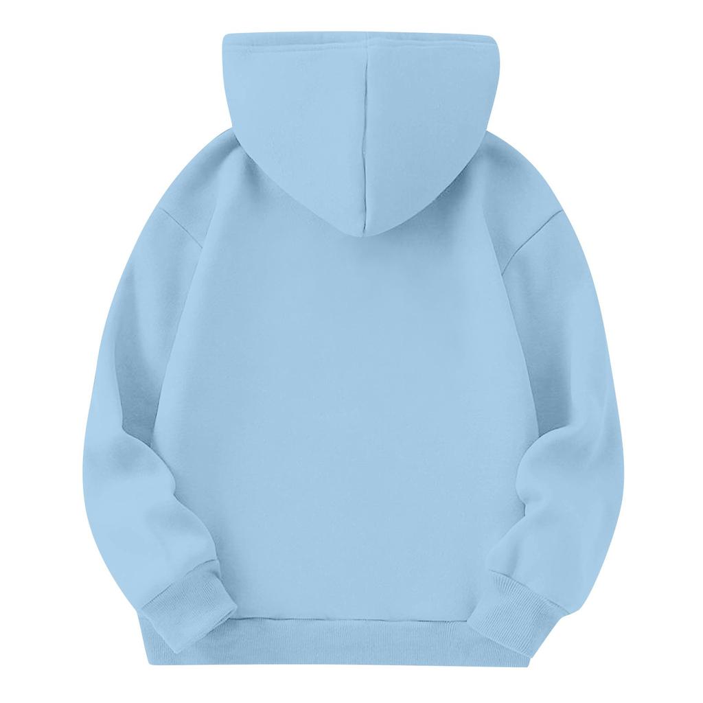 Sweatshirts For Teen Girls Hoodies Long Sleeve Drawstring Pullover Cute Oversized Hoodie