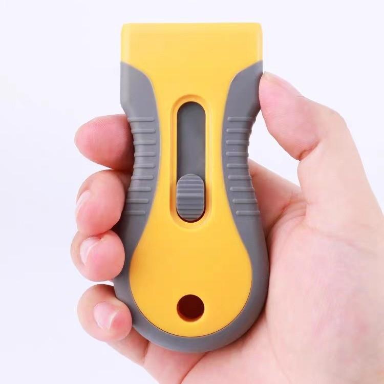 Multifunctional Double-Headed Cleaning Spatula & Scraper for Car Film and De-gluing Tasks