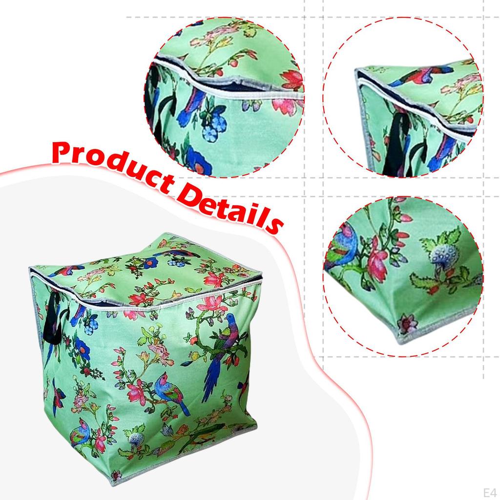 100L Storage Bin for Quilts Waterproof Container Home Office Clothing