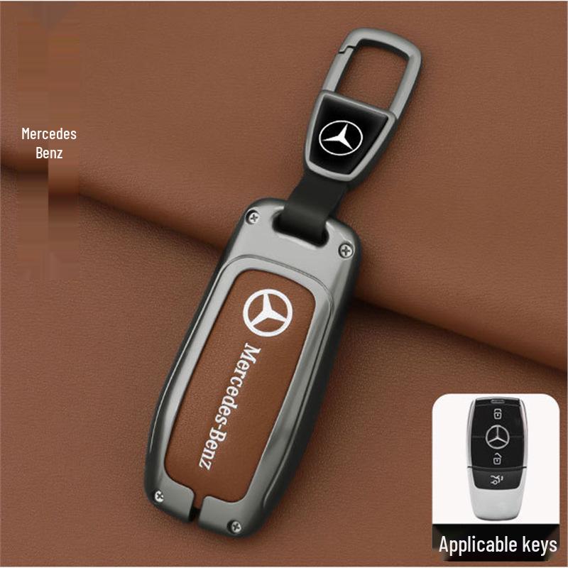 Mercedes Key Case for E300L, C260L, GLC300L, C200L, A200L, GLA, GLB, GLE Models