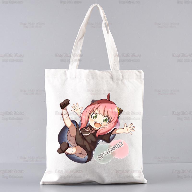 Spy X Family Harajuku Canvas Tote Bag