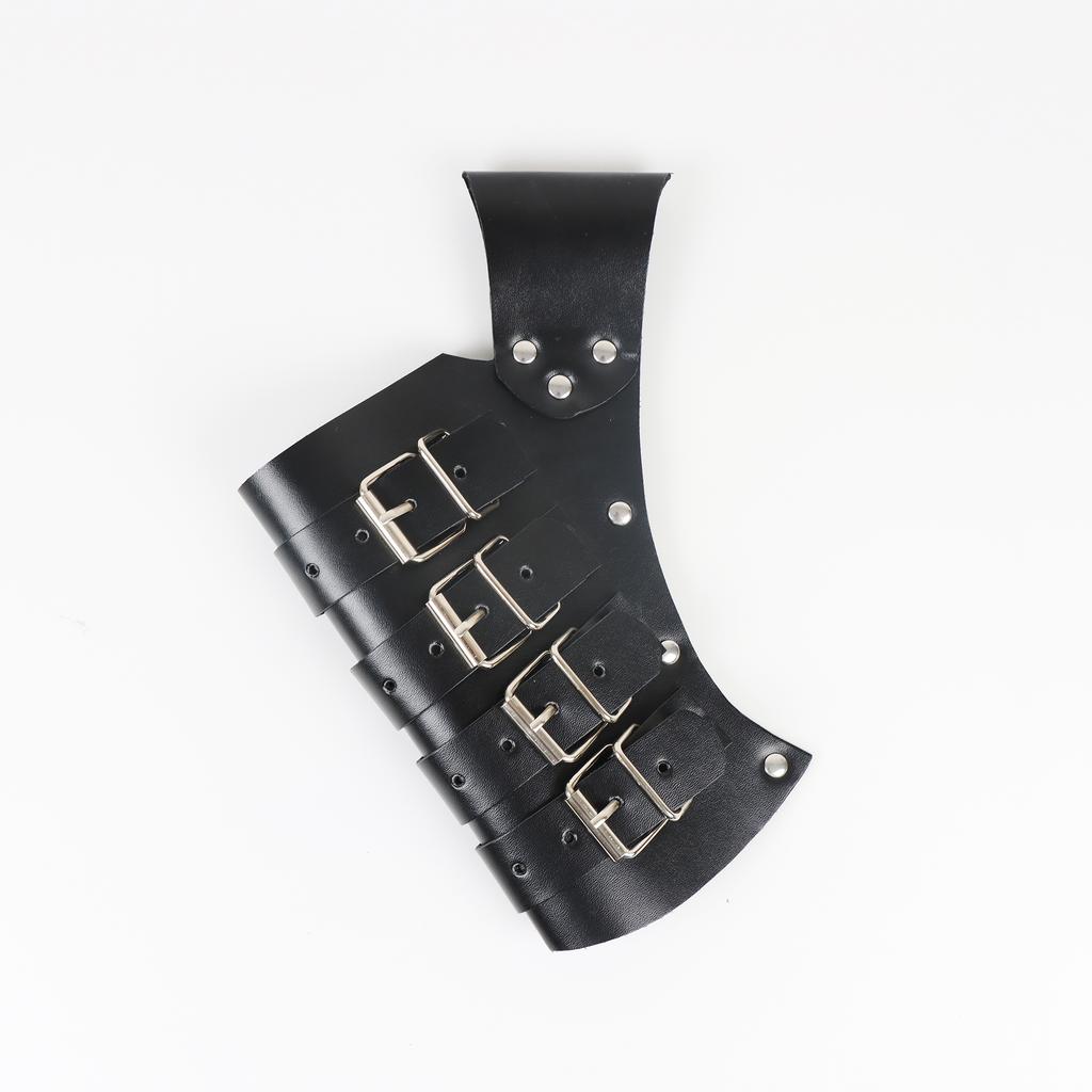 Medieval Knight Combat Sword Set Sword Seat Handsome Belt Tiger Head Straight Wristband Riding Wristband Dress Suit