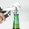 Kommersiell Burköppnare Rostfritt Stål Handhållen Burköppnare Enkel Öppning Flasköppnare Rostskyddad Tvättbar Manuell Burköppnare för Burk och Flaskor