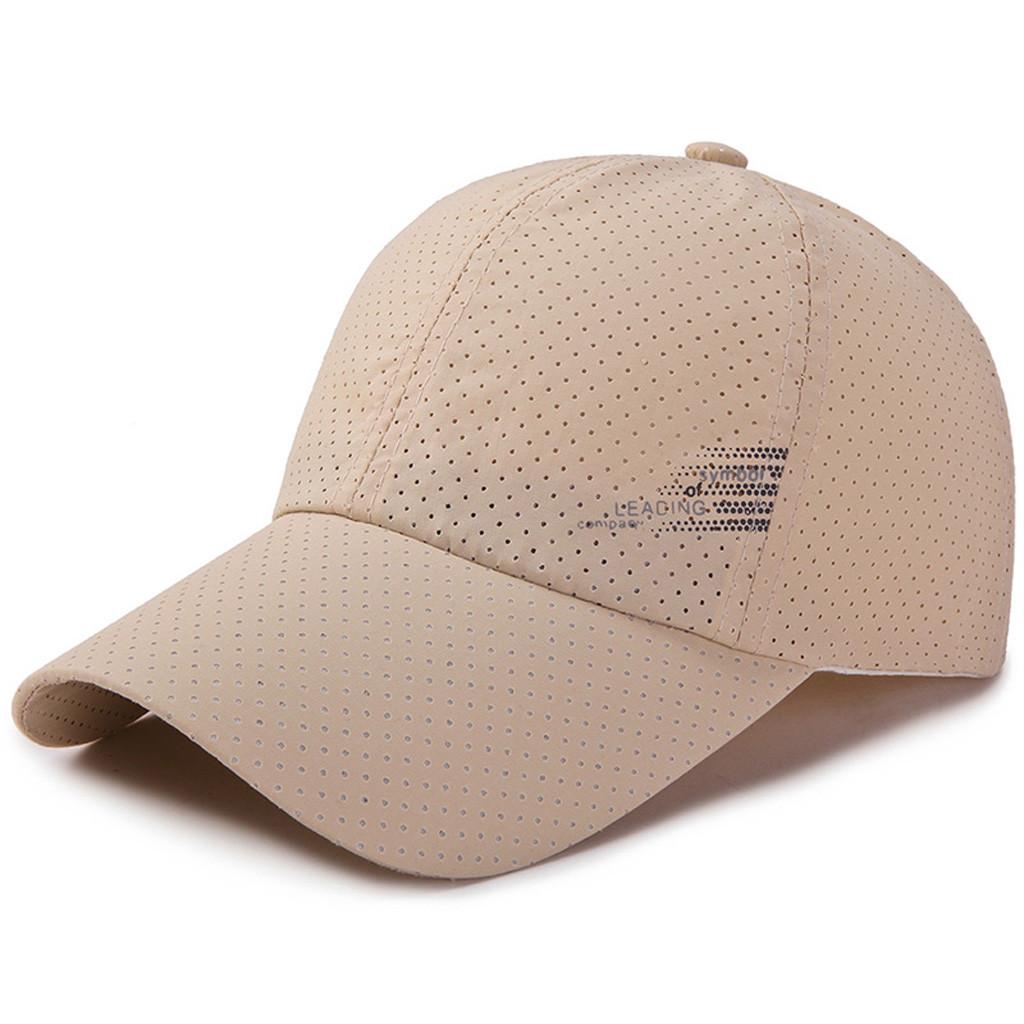 (Projector)New Summer Outdoor Unisex Mesh Patchwork Baseball Cap Sun Hat Baseball Caps