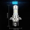 H4 9003 HB2 LED Headlight Bulb Super Bright 12V Car Running Lamp 6000K 220W High Low Beam IP67 Waterproof White Aluminum 15000LM