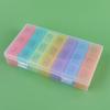 Portable 28-Compartment Rainbow Travel Pill Organizer with Logo