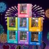 BTS collaboration luggage action anime figure Collectibles, figurine display pieces, anime figurines Christmas gifts
