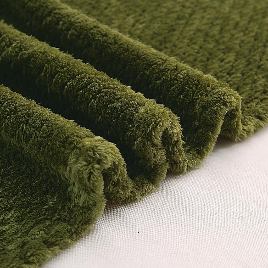 Solid color blanket coral fleece sofa blanket thick flannel blanket gift blanket