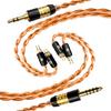 High Purities Silver Plated Balance Cable 3.5/4.4mm 0.78 2Pin Earphone Upgraded Cable Line 120CM Long