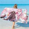 V-Hakui Koyori Towel Soft Lightweight Anti-Sand Large Beach Towel Quick-Drying Bath Sports Family