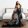 90s Ryan Leviticus 2026 Horror Movie Blankets Flannel Print Super Warm Throw Blankets for Sofa Travel Bedding Throws