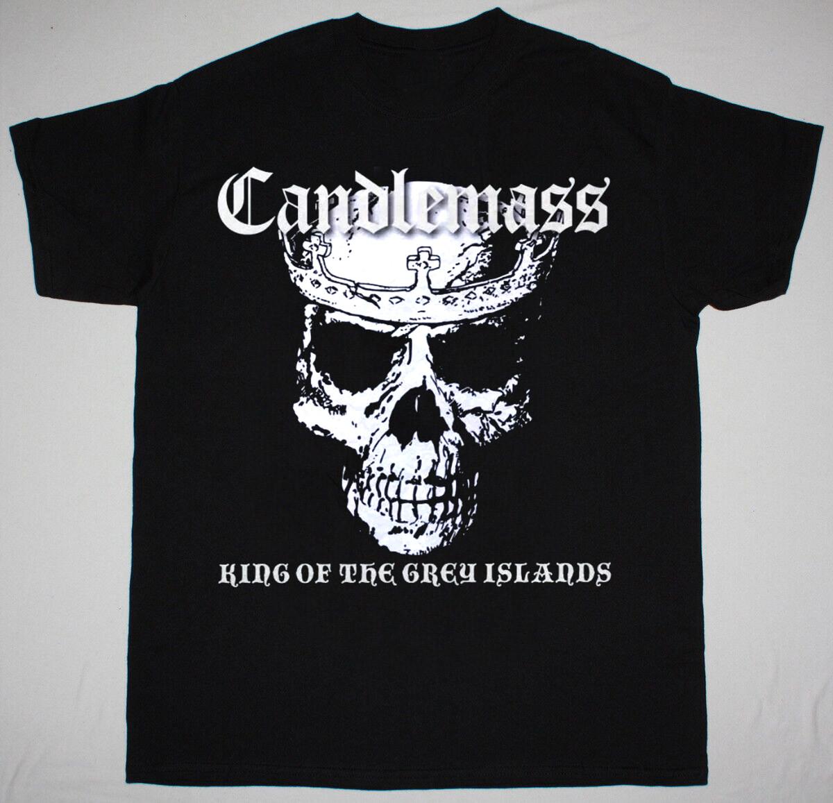 CandlemassKing Of The Grey Islands Short Sleeve Black All Size Shirt BT55 Unisex T-Shirt L