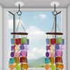 B97A-Ceiling Hooks No Hole No Drilling Adhesive For Hanging Plants, Lights Wind Chimes Lantern-Sticky J Hooks Eye Hook