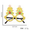 Handmade Plastic Colorful Christmas Glasses Perfect For Kids Featuring Cheerful Santa And Designs Reindeer