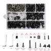 198PCS Motorcycle Sportbike Windscreen Fairing Bolts Kit Fastener Clips Screws for Honda Kawasaki Ducati