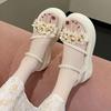 Fashion Outdoor Pumps Sandals for Women Luxury Summer Cheap Liquidation Vintage 2025 Asian Size Offers Daily Anti Slip Hot Woman Shoes