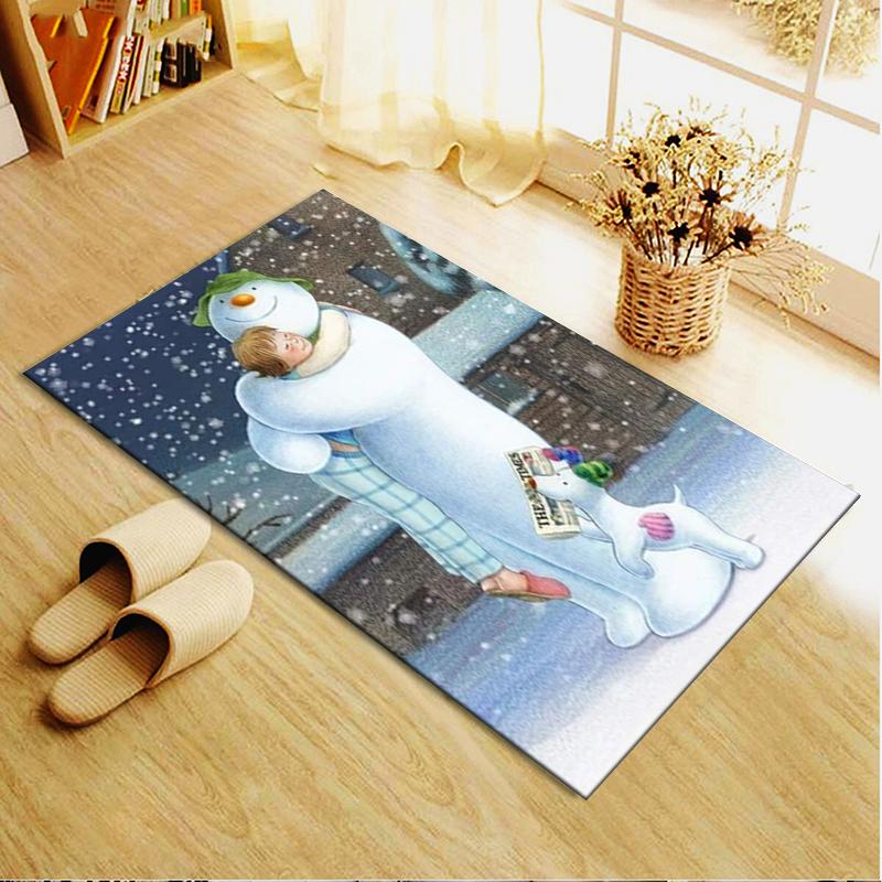 2025 New The Snowman Carpet Rug for Living Room Bedroom Home Sofa Decoration,Kids play Non-slip Floor Mat210